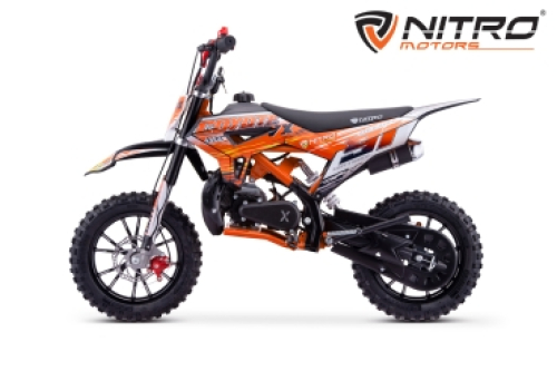 Preview: Kinder Motocross Bikes Nitro Coyote 49cc DLX 10" Art. Nr. 1110321